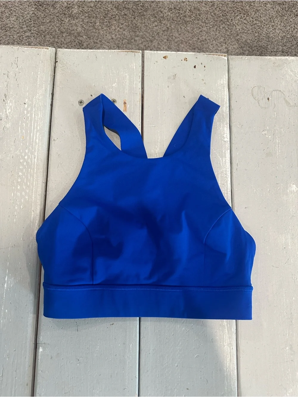 Lululemon Fast & Free Bra Jet Stream sz 4
